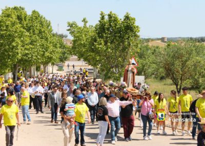 Procesión en Romería a la Cruz de San Gregorio