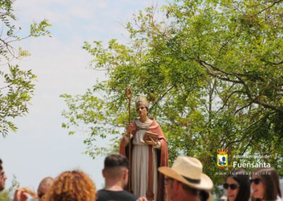 Procesión en Romería a la Cruz de San Gregorio