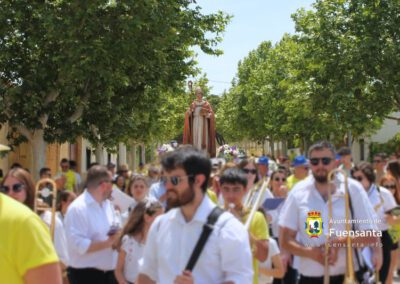 Procesión en Romería a la Cruz de San Gregorio