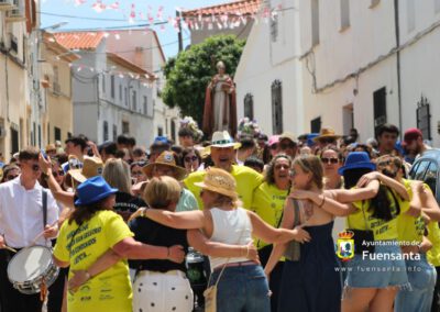 Procesión en Romería a la Cruz de San Gregorio