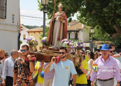 Procesión en Romería a la Cruz de San Gregorio