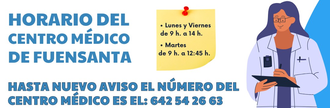 horario teléfono centro médico fuensanta